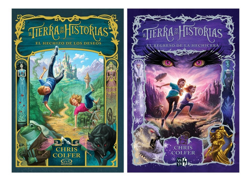 Tierra De Las Historias 1 + 2 - Colfer - V&r - 2 Libros