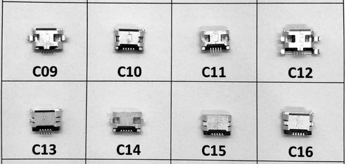 Imagem 3 de 8 de Conector Carga - Cel. Tablet Micro Usb V8 Kit - Com 20 Peças