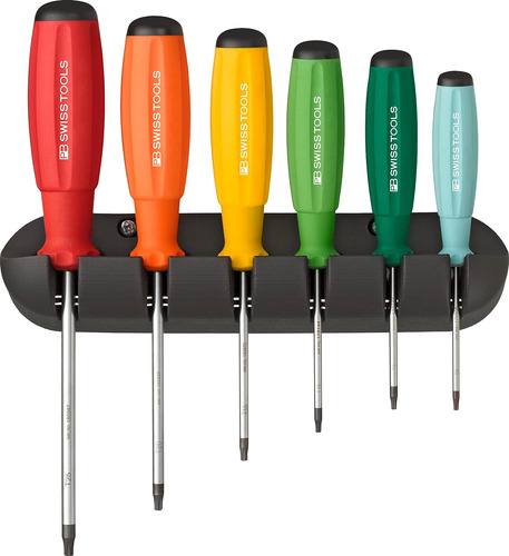 Pb Swiss Tools Pb 8440 Rb Juego De Destornilladores Torx ...