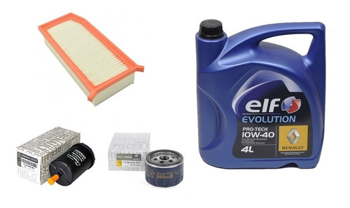 Kit Filtros Y Aceite  Renault Duster Oroch 2.0 15