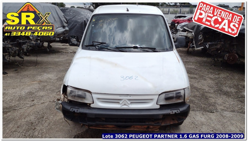 Sucata Peugeot Partiner Furg 1.6 Gas 2009