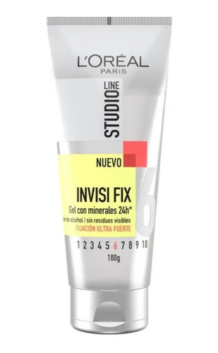 Gel Para Cabello Paris Studio Line Invisi Fix 180 G