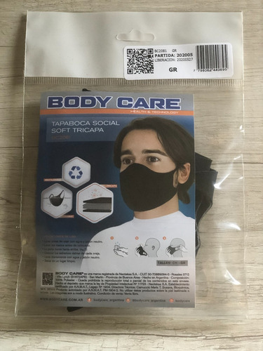Barbijos Aprobado Por Anmat. - Prevención - M U Y Buenos -