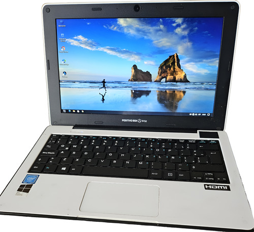 Notebook Celeron Pro 120ssd 4gb Pan14 Cam Wifi Win10 Pro Blu Blanco (Reacondicionado)