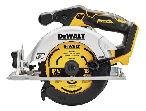 Dewalt Sierra Circular Inalámbrica 20v Max Dcs565 Brushless