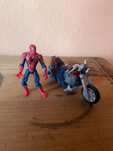 Spider-man 3 Hasbro 2007 Moto Racing 3 Pulgadas