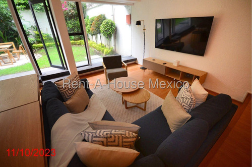 Renta De Garden House En Polanco, A Unos Metros De Masaryk Y Arquímedes Rg 25-3657