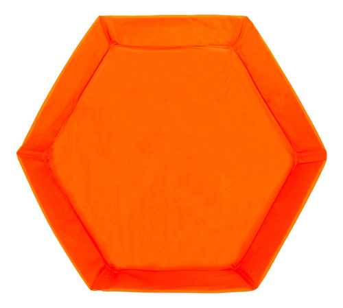Piscina plegable Tidipool de 60 litros para niños Nabaiji, color naranja