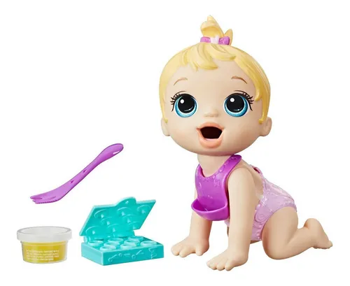 Muñeca que come y hace del baño new arrivals