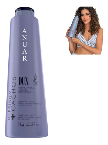Creme Definidor De Cachos Anuar 1kg Day After Curl Control