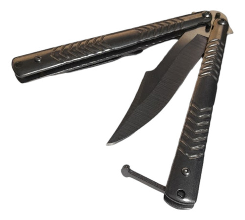 Cuchillo Navaja Mariposa Liberty Silver Balisong