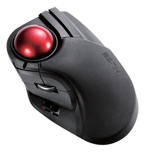 Elecom M-ht1drbk Trackball Mouse Inalámbrico - Extra Grande