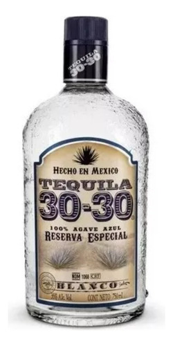 Tequila 30-30 Blanco 700 Ml