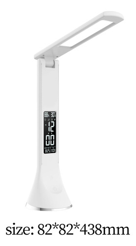 Lámpara De Escritorio Led Temperatura Moderna Mesa Plegable