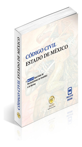 Paquete Código Civil Estado De México + Código Penal Estado De México Bolsillo 2025. Con Versión Digital.