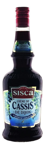 Licor Sisca Cassis De Dijon 750 Ml