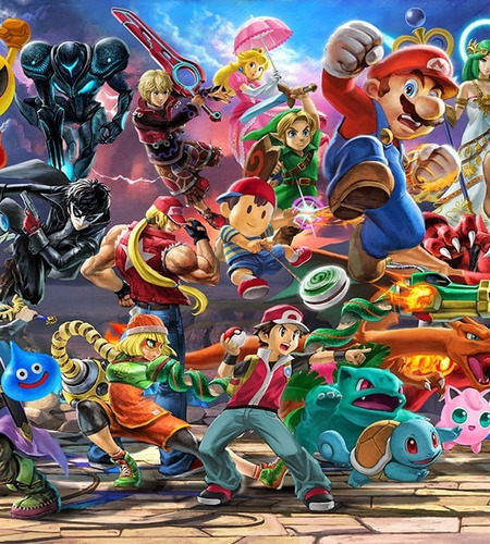 Juego Super Smash Bros Ultimate Nintendo Switch Nuevo Fisico