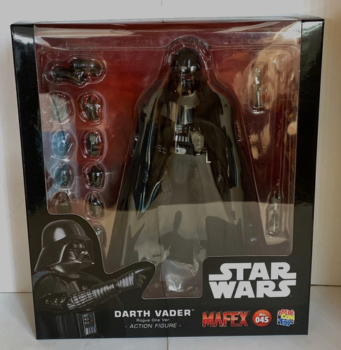 Figura Darth Vader Star Wars Rogue One De Mafex 1:12 Medicom (Usado)