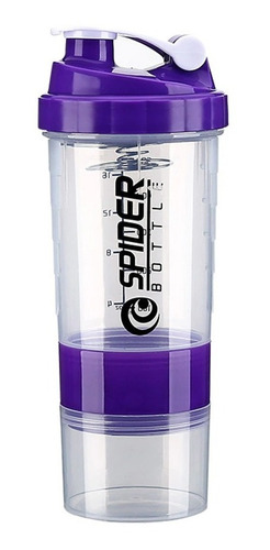 Imagen 5 de 7 de Vaso Mezclador Batidor Shaker De Proteina 3 En 1 Espiral