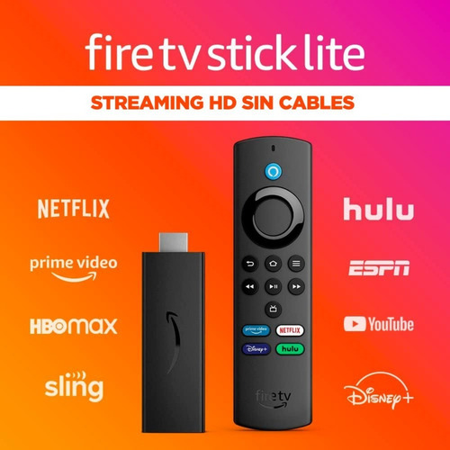 Imagen 2 de 5 de Control Remoto Amazon Fire Stick Lite Para Tv