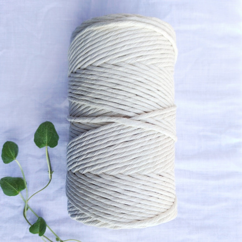 Cuerda De Algodón Peinada Macramé