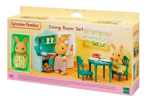 Sylvanian Families Accesorios Muebles De Comedor Original