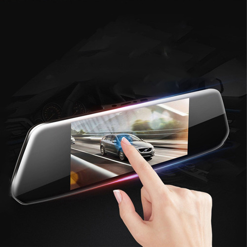 Espejo Retrovisor Mirror Dash Cam Backup Hd Para Coches Tr