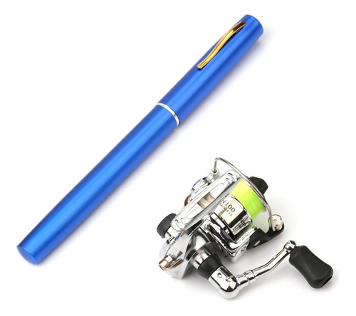 Minikit Spinning Rod Combo, Caña De Pescar Plegable