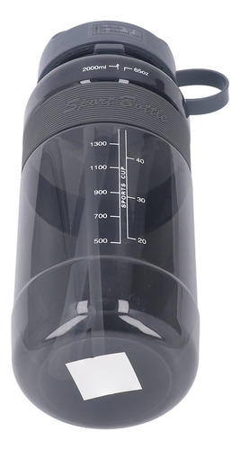 Botella De Agua Deportiva Con Caño Y Pajita De 2000 Ml De Gr