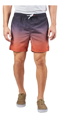 Short De Baño Oxford Polo Club Maui Hombre Bicolor