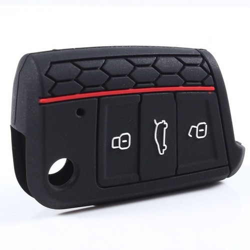 Imagen 5 de 7 de Fundas Y Protectores Llave Flip Volswagen 3 Botones