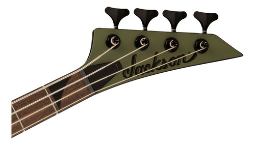 Bajo Eléctrico Jackson X Series Concert Bass Cbxnt Dx Iv Grn Color Verde Limón