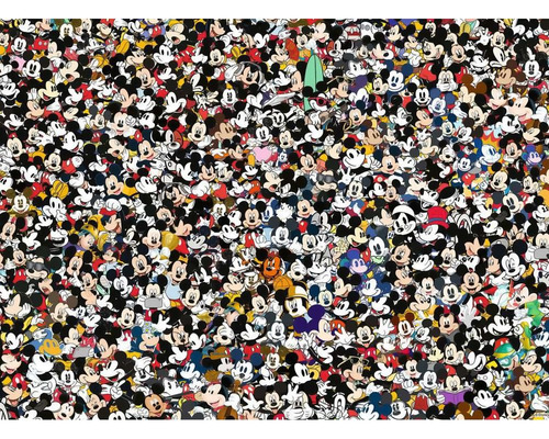 Rompecabezas Ravensburger Disney: Challenge Mickey 1000 Pzas
