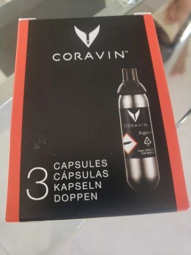 Pack 3 Unidades Capsulas Coravin(oferta Hasta Agotar Stock)
