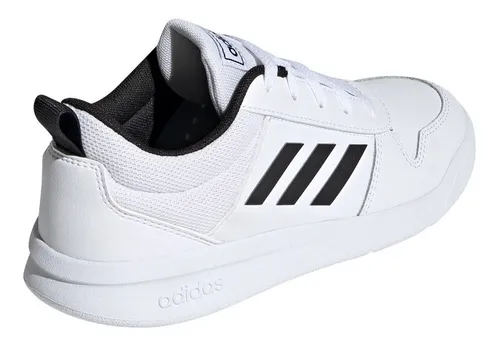 Tenis adidas Juvenil Tensaur K Blanco De Piel