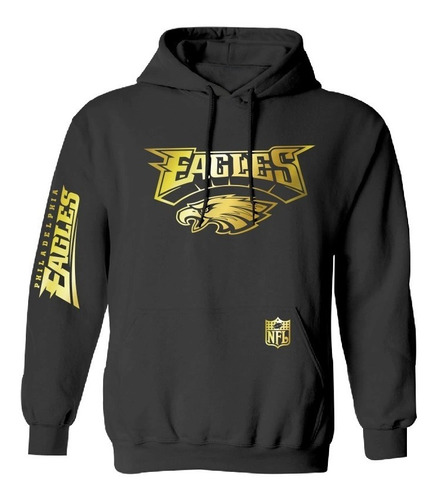 Sudadera Modelo Philadelphia Eagles Nfl Gold Edition 