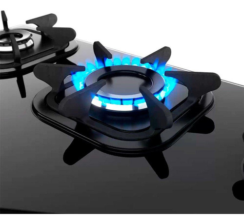 Anafe a gas Tem Cooktop Glas TPCKITG5 H negro 220V