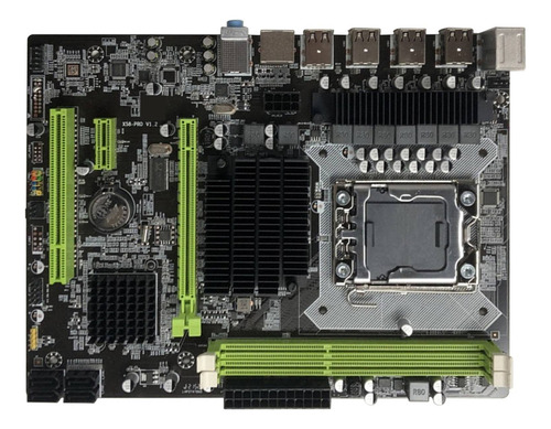 Placa Madre X58 Lga1366 Compatible Con Memoria Ram De Servid