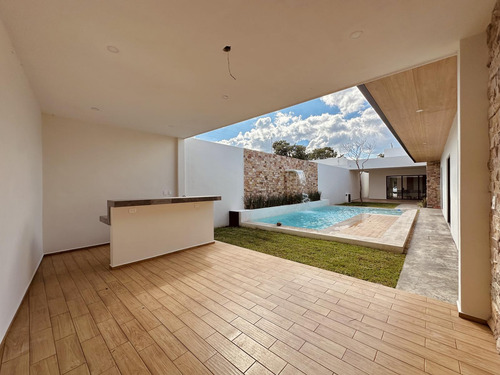 Casa En Venta Merida, Prana Dzitya, Modelo Milan, Equipada, Septiembre 2025