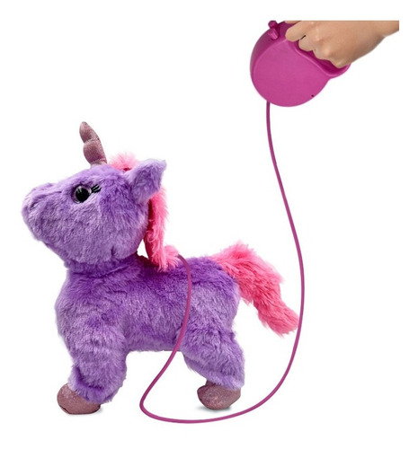 Unicornio Peluche Control Remoto Sonidos Y Movimiento Mg010