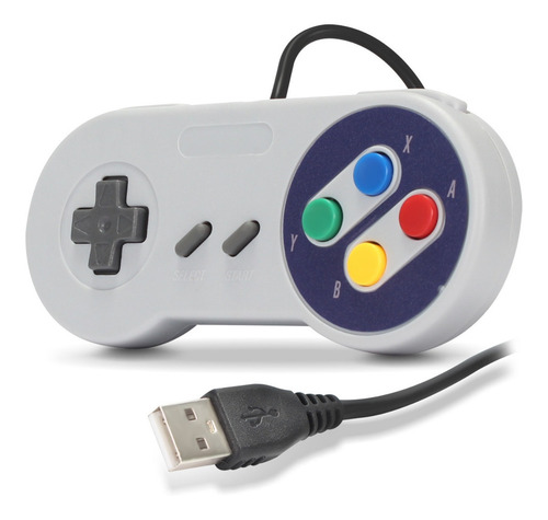 Controle joystick Knup KP-3124 cinza