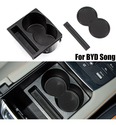 Caja De Almacenamiento Para Reposabrazos Con Portavasos Byd