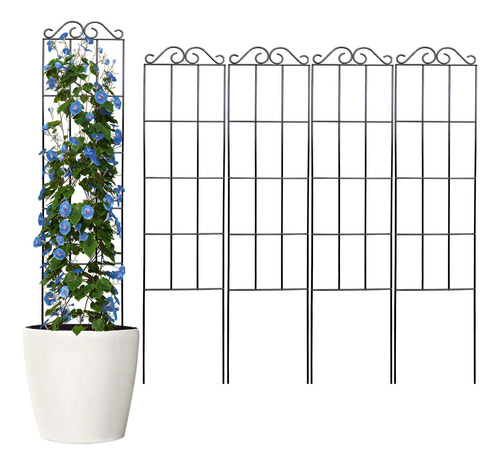 Arifaro Enrejado De Jardín De Metal De 37.5 Pulgadas Para .