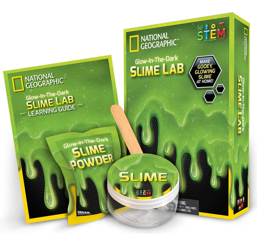 Nat Geo Experimento Slime Verde