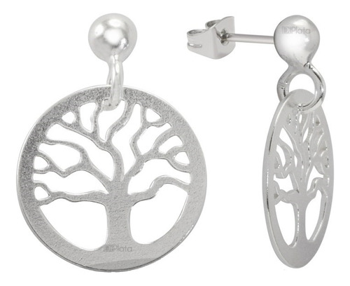 Aros Plata Árbol De La Vida - Top Regalo