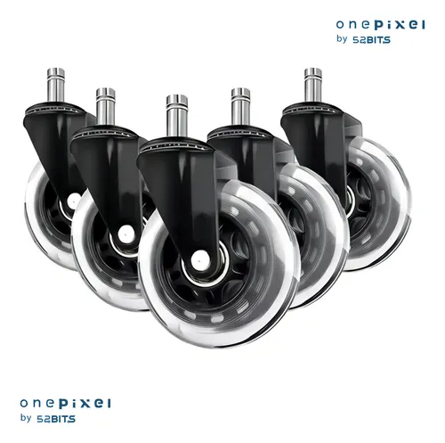 Ruedas Para Silla Escritorio Tipo Roller Set 5 Universales 52 Bits