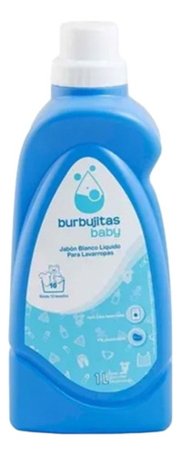 Jabon Blanco Liquido Para Ropa De Bebe Burbujitas X1l