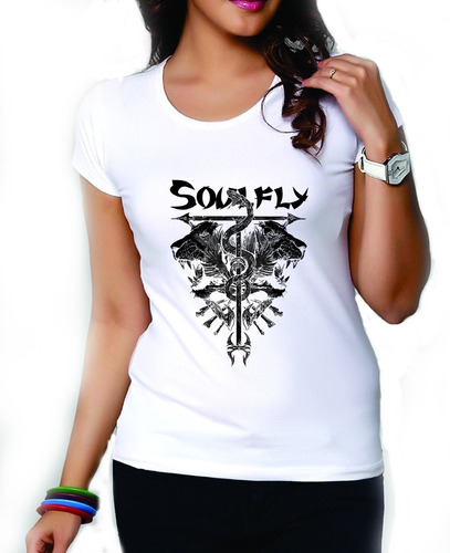 Playeras Edición Especial De Soulfly Alfa