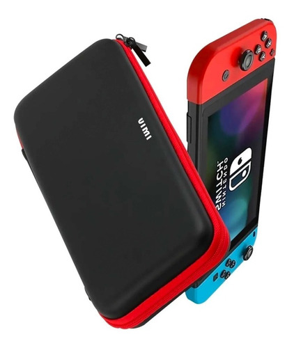 Funda Protectora Con Compartimentos Para Nintendo Swich Uso Rudo Estuche Rigido