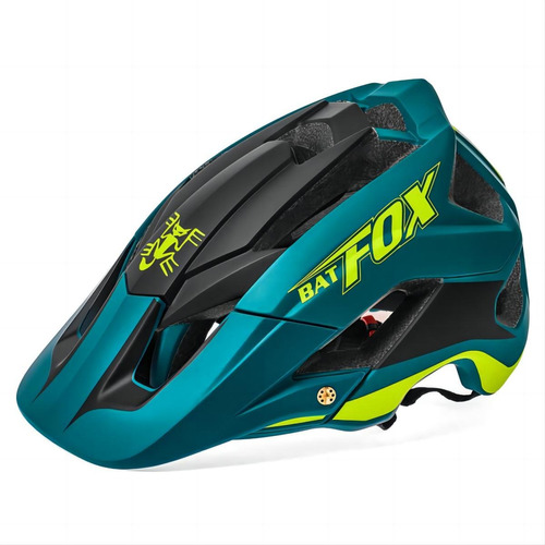 Casco Batfox Para Bicicleta, Casco De Montar Una Sola Pieza